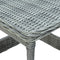 vidaXL - Tuintafel - 45x45x46,5 - cm - poly - rattan - lichtgrijs