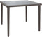 vidaXL - Tuintafel - 48x48x37 - cm - staal - grijs