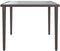 vidaXL - Tuintafel - 48x48x37 - cm - staal - grijs