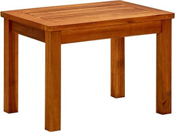vidaXL - Tuintafel - 50x35x36 - cm - massief - acaciahout