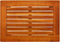vidaXL - Tuintafel - 50x35x36 - cm - massief - acaciahout