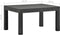 vidaXL - Tuintafel - 58x58x41 - cm - PP - rattan - antracietkleurig