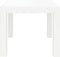 vidaXL Tuintafel 59x47x40 cm PP wit