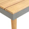 vidaXL - Tuintafel - 60x60x31,5 - cm - massief - acaciahout