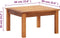 vidaXL - Tuintafel - 60x60x36 - cm - massief - acaciahout