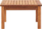 vidaXL - Tuintafel - 60x60x36 - cm - massief - acaciahout