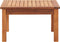 vidaXL - Tuintafel - 60x60x36 - cm - massief - acaciahout