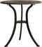 vidaXL - Tuintafel - 62x62x65 - cm - gietaluminium - bronskleurig