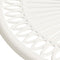 vidaXL - Tuintafel - 62x62x65 - cm - gietaluminium - wit