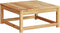 vidaXL - Tuintafel - 63x63x30 - cm - massief - acaciahout