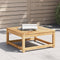 vidaXL - Tuintafel - 63x63x30 - cm - massief - acaciahout