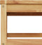 vidaXL - Tuintafel - 63x63x30 - cm - massief - acaciahout