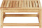 vidaXL - Tuintafel - 63x63x30 - cm - massief - acaciahout