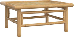 vidaXL - Tuintafel - 65x55x30 - cm - bamboe