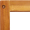 vidaXL - Tuintafel - 65x65x29 - cm - massief - acaciahout