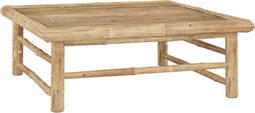 vidaXL - Tuintafel - 65x65x30 - cm - bamboe