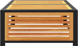 vidaXL - Tuintafel - 68x68x30 - cm - massief - acaciahout