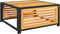 vidaXL - Tuintafel - 68x68x30 - cm - massief - acaciahout