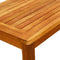 vidaXL - Tuintafel - 70x40x36 - cm - massief - acaciahout