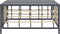 vidaXL - Tuintafel - 70x70x34 - cm - poly - rattan - antracietkleurig