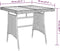 vidaXL - Tuintafel - 70x70x72 - cm - poly - rattan - en - massief - acaciahout - zwart