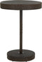 vidaXL - Tuintafel - 75,5x106 - cm - poly - rattan - bruin