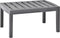vidaXL - Tuintafel - 78x55x38 - cm - kunststof - mokkakleurig