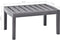 vidaXL - Tuintafel - 78x55x38 - cm - kunststof - mokkakleurig