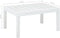 vidaXL - Tuintafel - 78x55x38 - cm - kunststof - wit