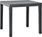 vidaXL - Tuintafel - 78x78x72 - cm - kunststof - antraciet