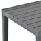 vidaXL - Tuintafel - 78x78x72 - cm - kunststof - antraciet