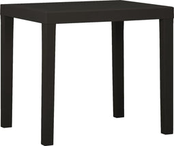 vidaXL - Tuintafel - 79x65x72 - cm - kunststof - antracietkleurig