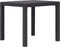 vidaXL - Tuintafel - 79x79x72 - cm - rattan-look - kunststof - bruin