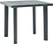 vidaXL - Tuintafel - 80x75x72 - cm - kunststof - groen