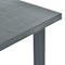 vidaXL - Tuintafel - 80x75x72 - cm - kunststof - groen