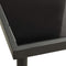 vidaXL - Tuintafel - 80x80x72 - cm - glas - en - staal - antracietkleurig