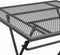 vidaXL - Tuintafel - 80x80x72 - cm - metaalgaas - antracietkleurig