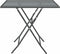 vidaXL - Tuintafel - 80x80x72 - cm - metaalgaas - antracietkleurig