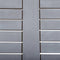 vidaXL - Tuintafel - 80x80x74 - cm - massief - acaciahout - grijs