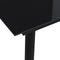 vidaXL - Tuintafel - 80x80x74 - cm - staal - en - glas - zwart