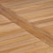 vidaXL - Tuintafel - 80x80x77 - cm - massief - teakhout