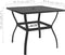 vidaXL - Tuintafel - 81,5x81,5x72 - cm - staal - antraciet