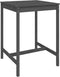 vidaXL Tuintafel 82,5x82,5x110 cm massief grenenhout grijs
