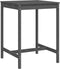 vidaXL Tuintafel 82,5x82,5x110 cm massief grenenhout grijs