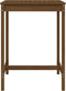 vidaXL Tuintafel 82,5x82,5x110 cm massief grenenhout honingbruin