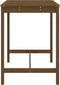vidaXL Tuintafel 82,5x82,5x110 cm massief grenenhout honingbruin