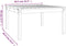 vidaXL Tuintafel 82,5x82,5x45 cm massief grenenhout grijs
