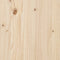 vidaXL Tuintafel 82,5x82,5x45 cm massief grenenhout