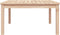 vidaXL Tuintafel 82,5x82,5x45 cm massief grenenhout