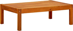 vidaXL - Tuintafel - 85x57x29 - cm - massief - acaciahout